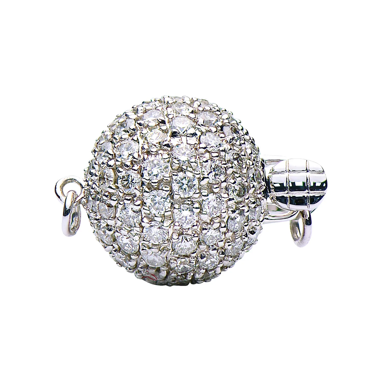 18K White Gold Clasp