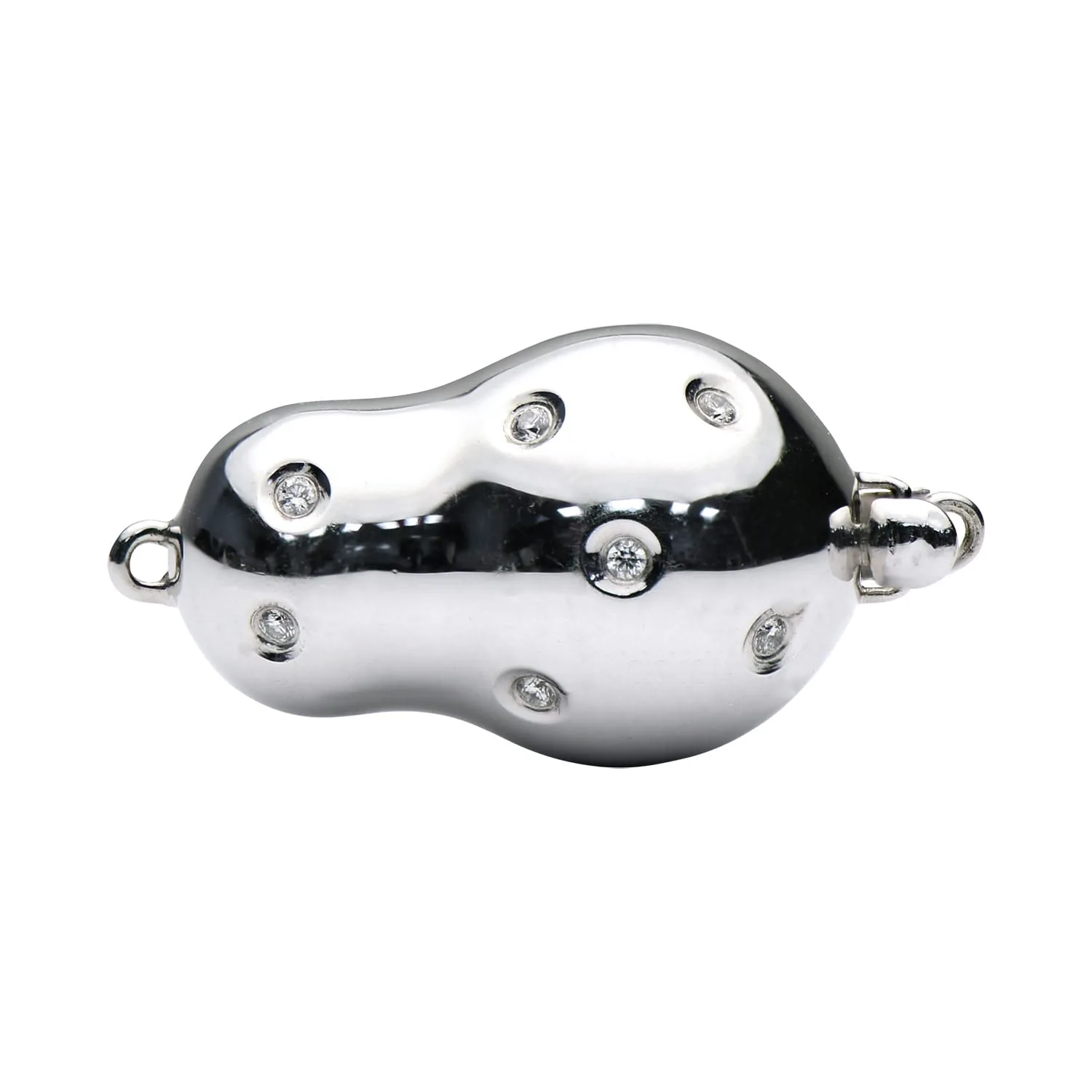 14K White Gold Clasp